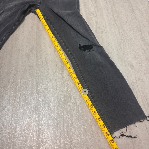 Express jeans black denim slim super high rise - Picture 14 of 14